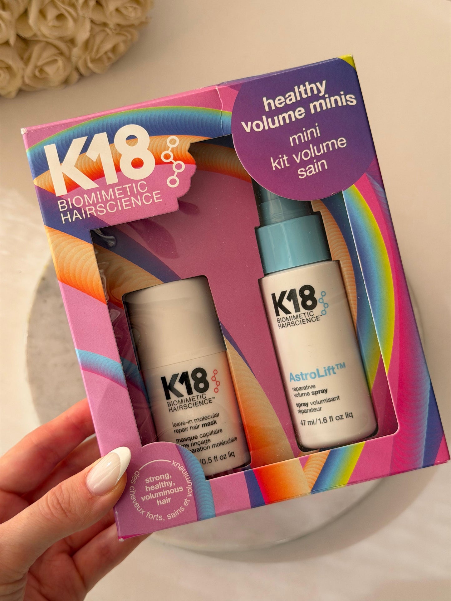 K18 BIOMIMETIC HAIRSCIENCE
Healthy Volume Minis Hair Gift Set