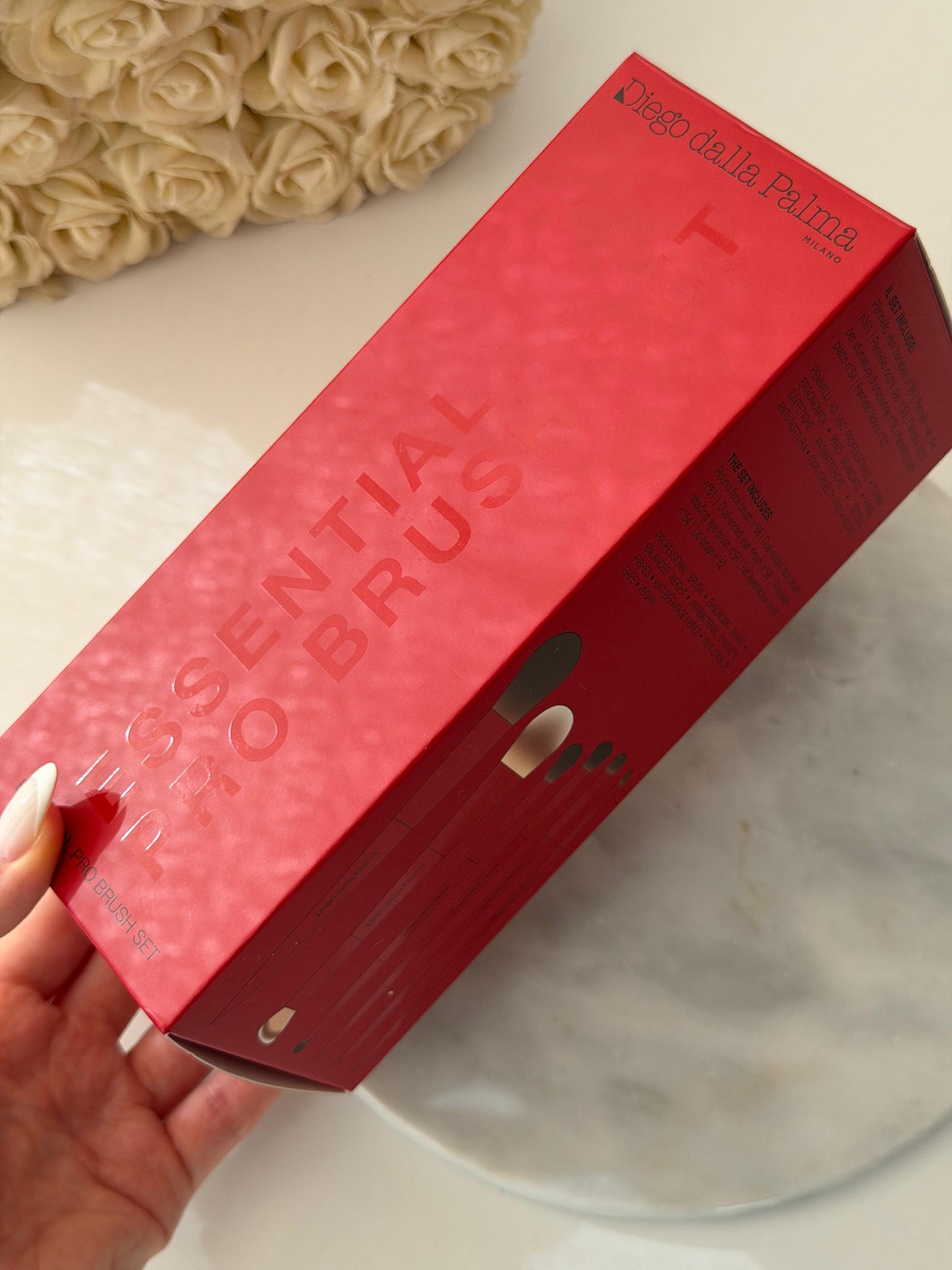 DIEGO DELLA PALMA Essential Pro Face And Eye Brush Set