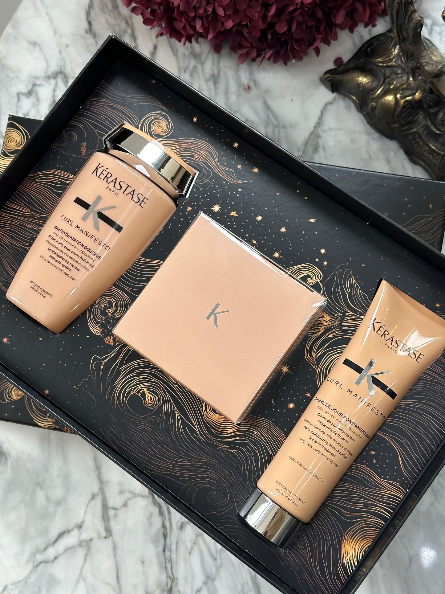 KÉRASTASE Curl Manifesto Gift Set
Nourishment For Curly And Frizzy Hair
