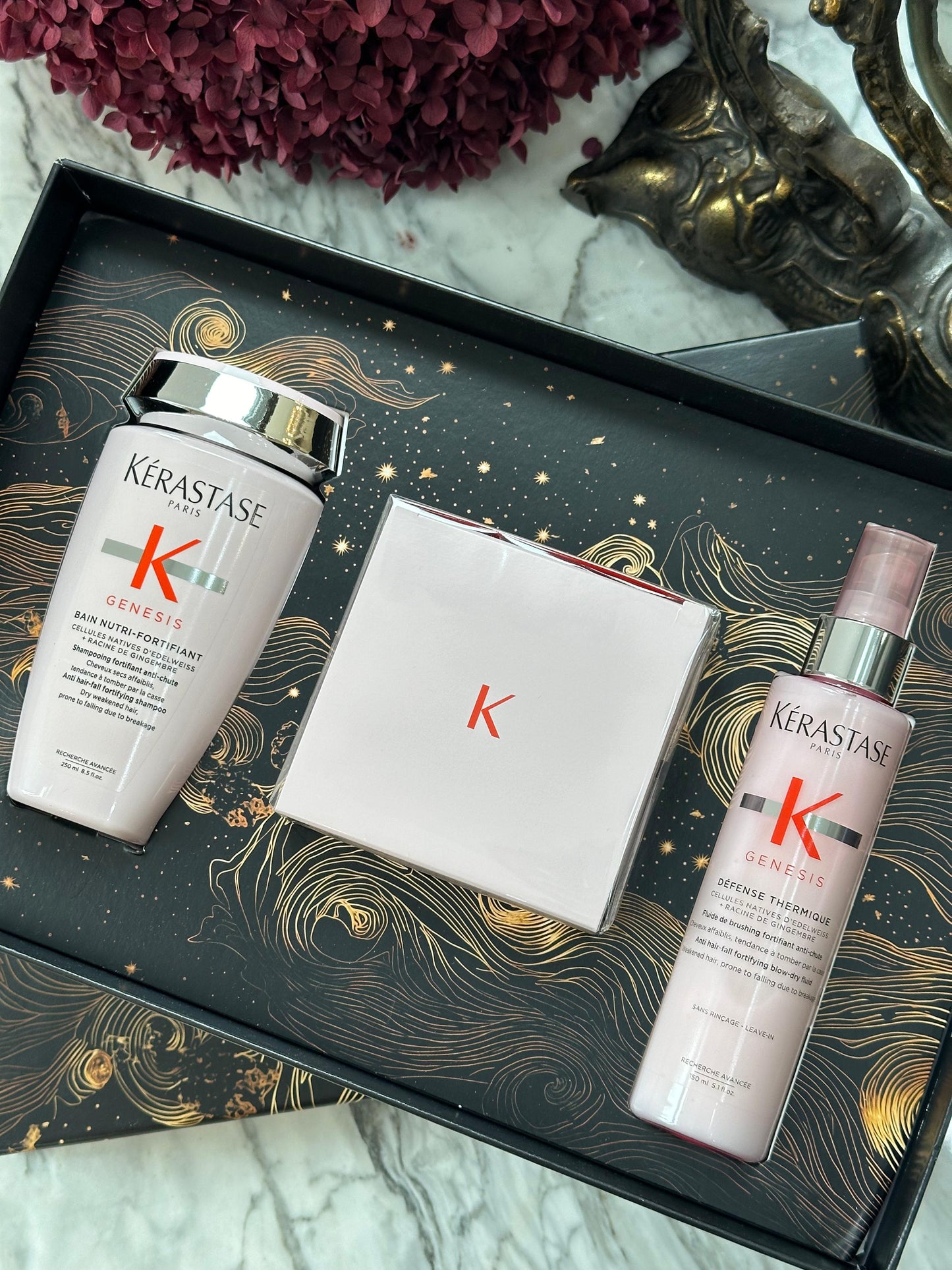 KÉRASTASE Genesis
Gift Set 3-Steo Routine To Fortify Weakened Hair