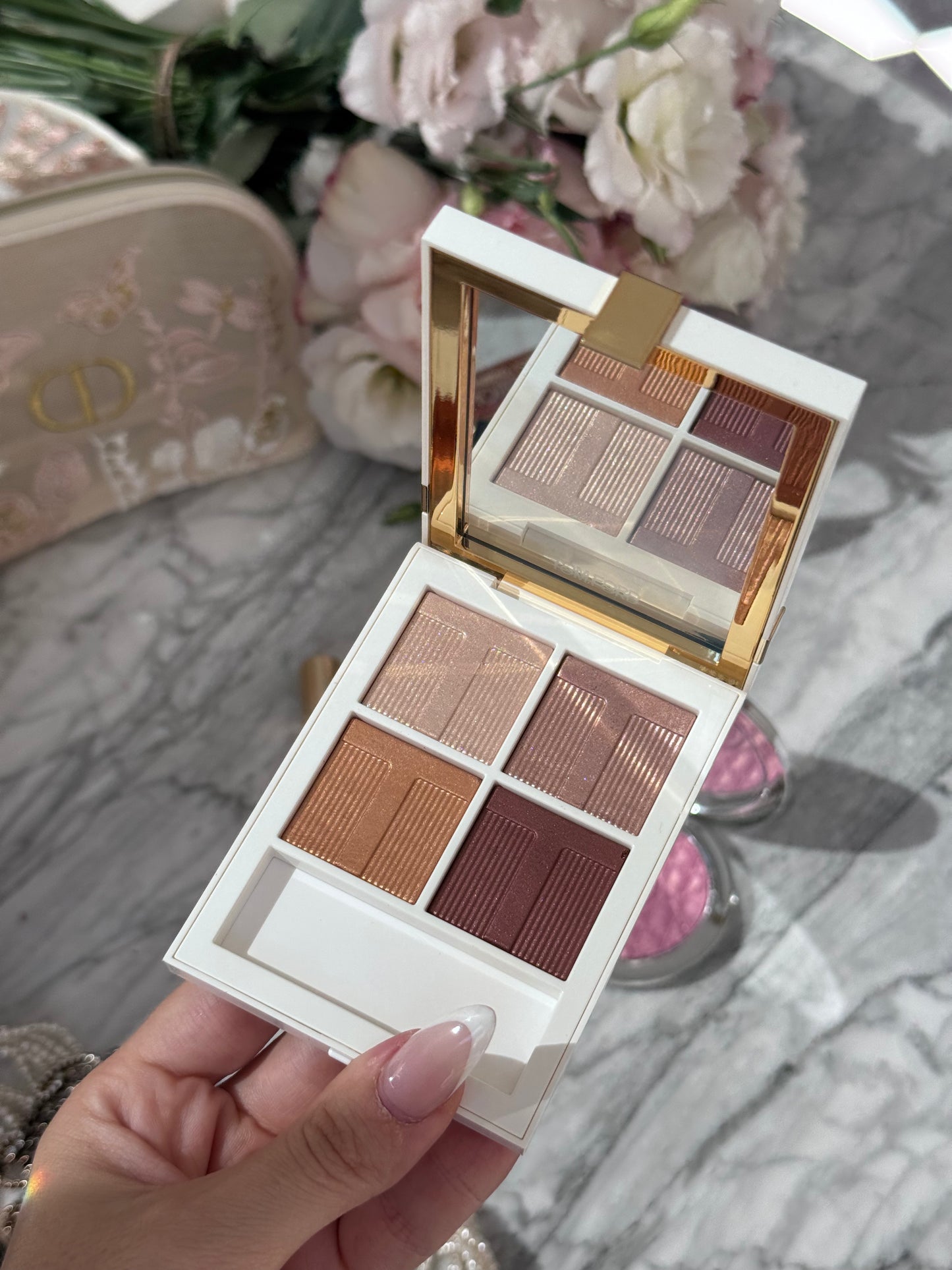 TOM FORD Soleil De Feu Eye Color Quad Eyeshadow Palette - 03 Moonlight Dip