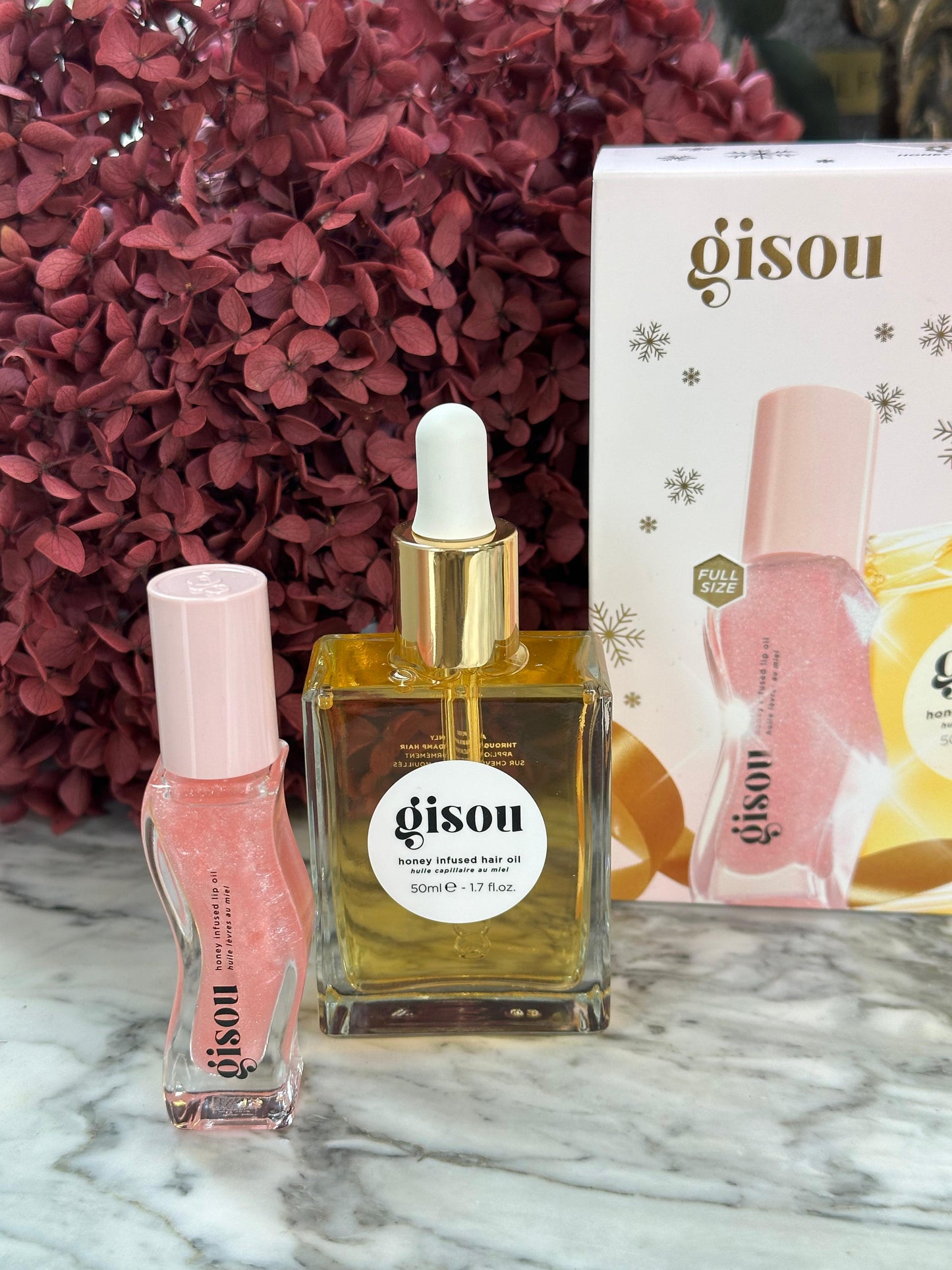 GISOU Honey Gloss & Go Duo Gift Set