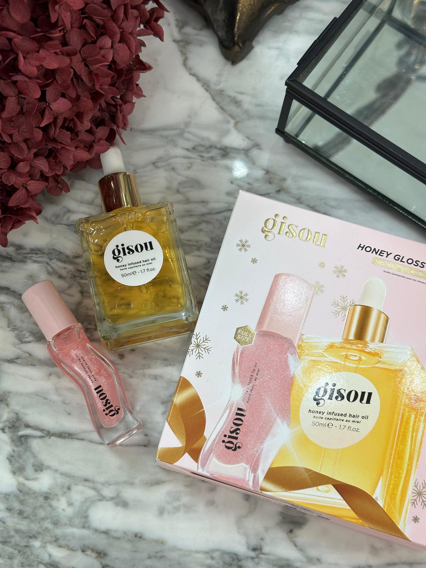 GISOU Honey Gloss & Go Duo Gift Set