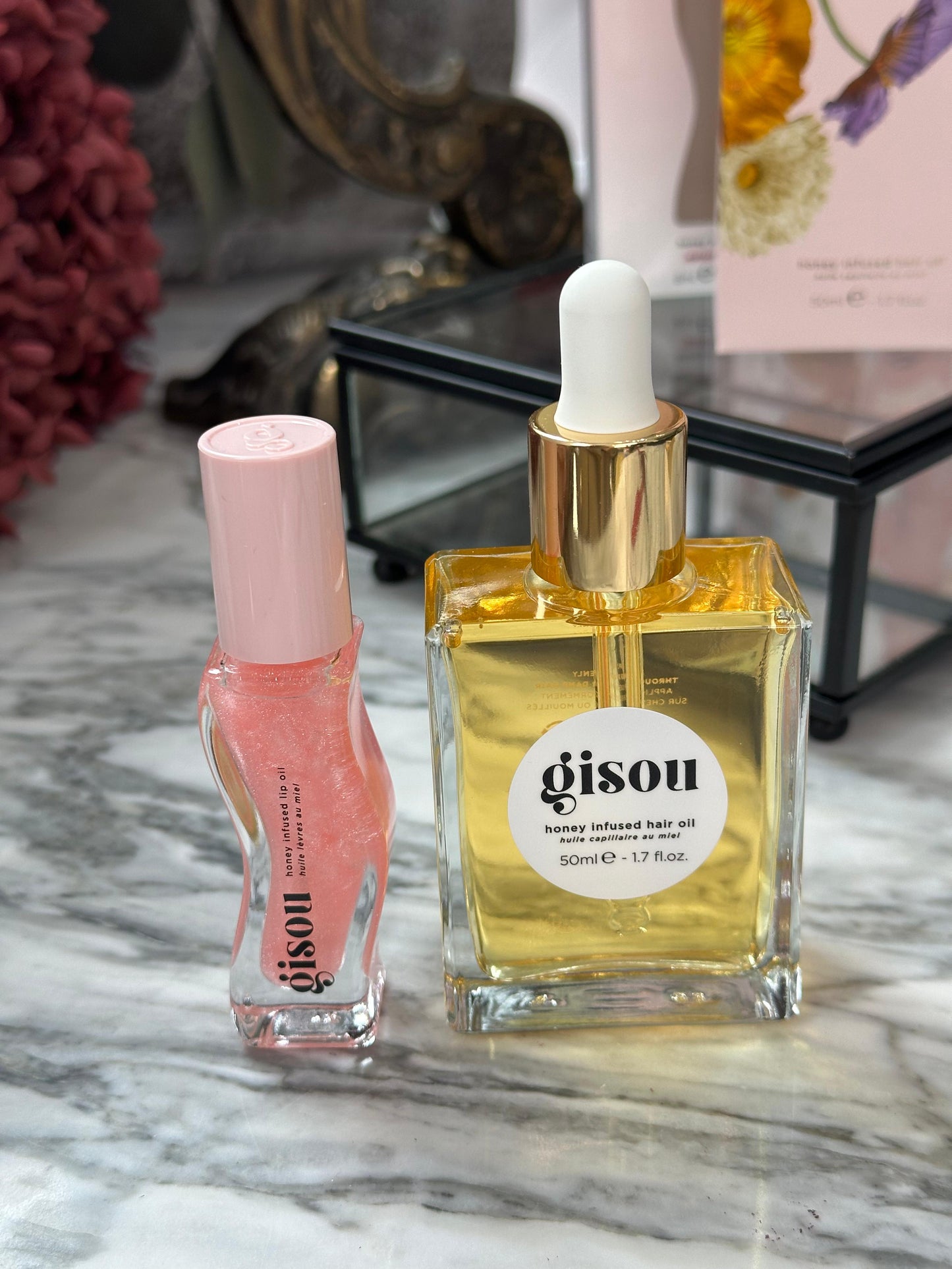 GISOU Honey Gloss & Go Duo Gift Set