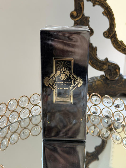MANCERA Black Noir Eau De Parfum For Men - Leathery, Oriental