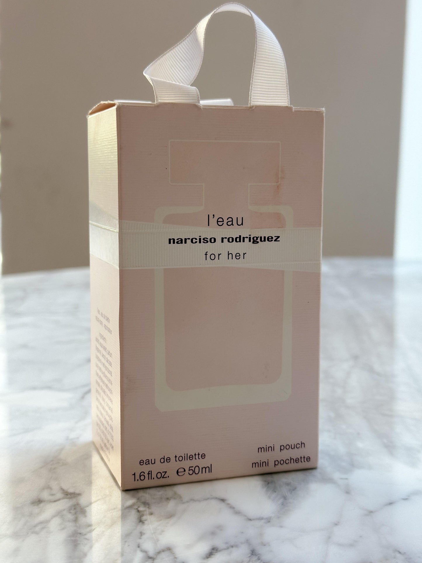 NARCISO RODRIGUEZ L’Eau For Her 50ml + Mini Pouch