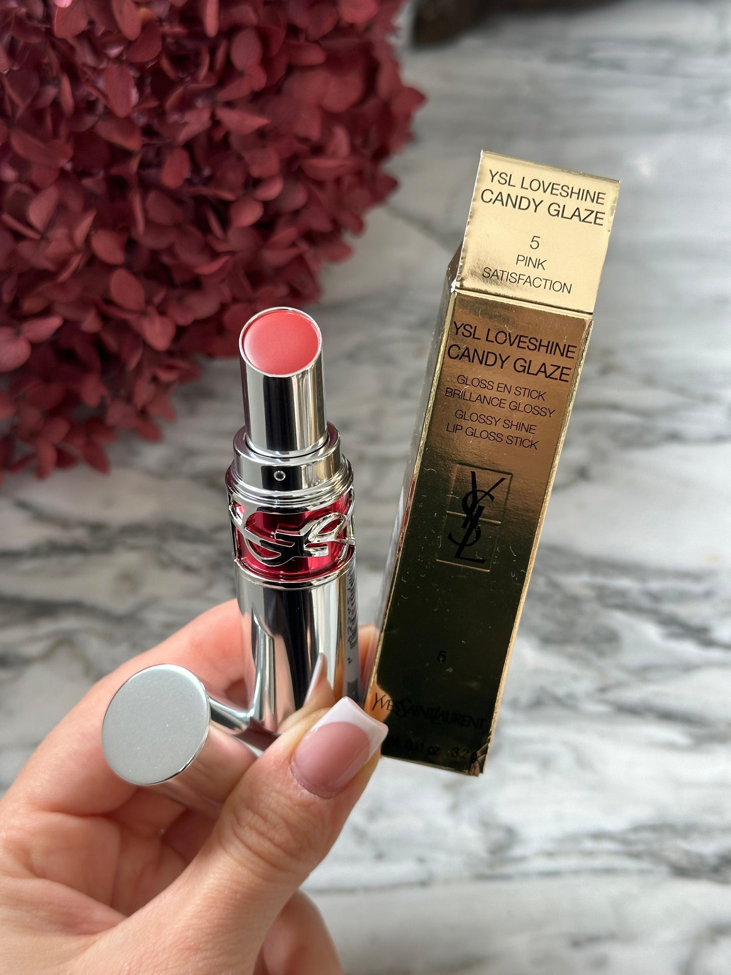 YSL Candy Glaze - Lip Gloss Stick Double Care Balm (5)