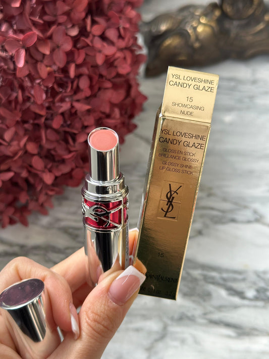 YSL Candy Glaze - Lip Gloss Stick Double Care Balm (15)