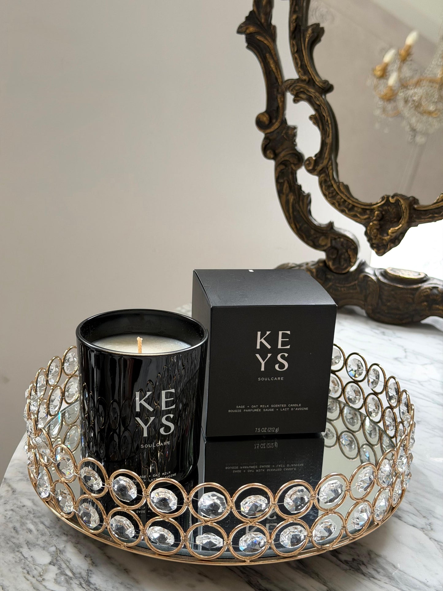 KEYS SOULCARE Sage + Oat Milk Scented Candle