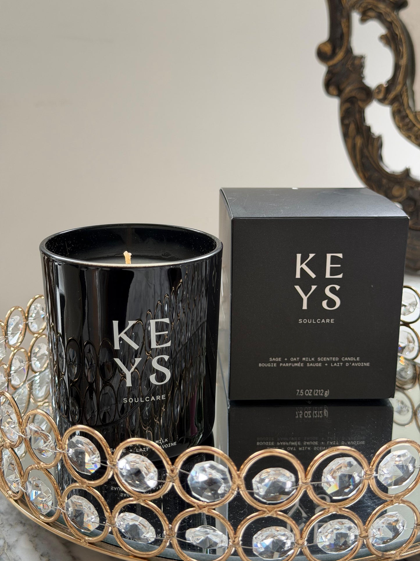 KEYS SOULCARE Sage + Oat Milk Scented Candle
