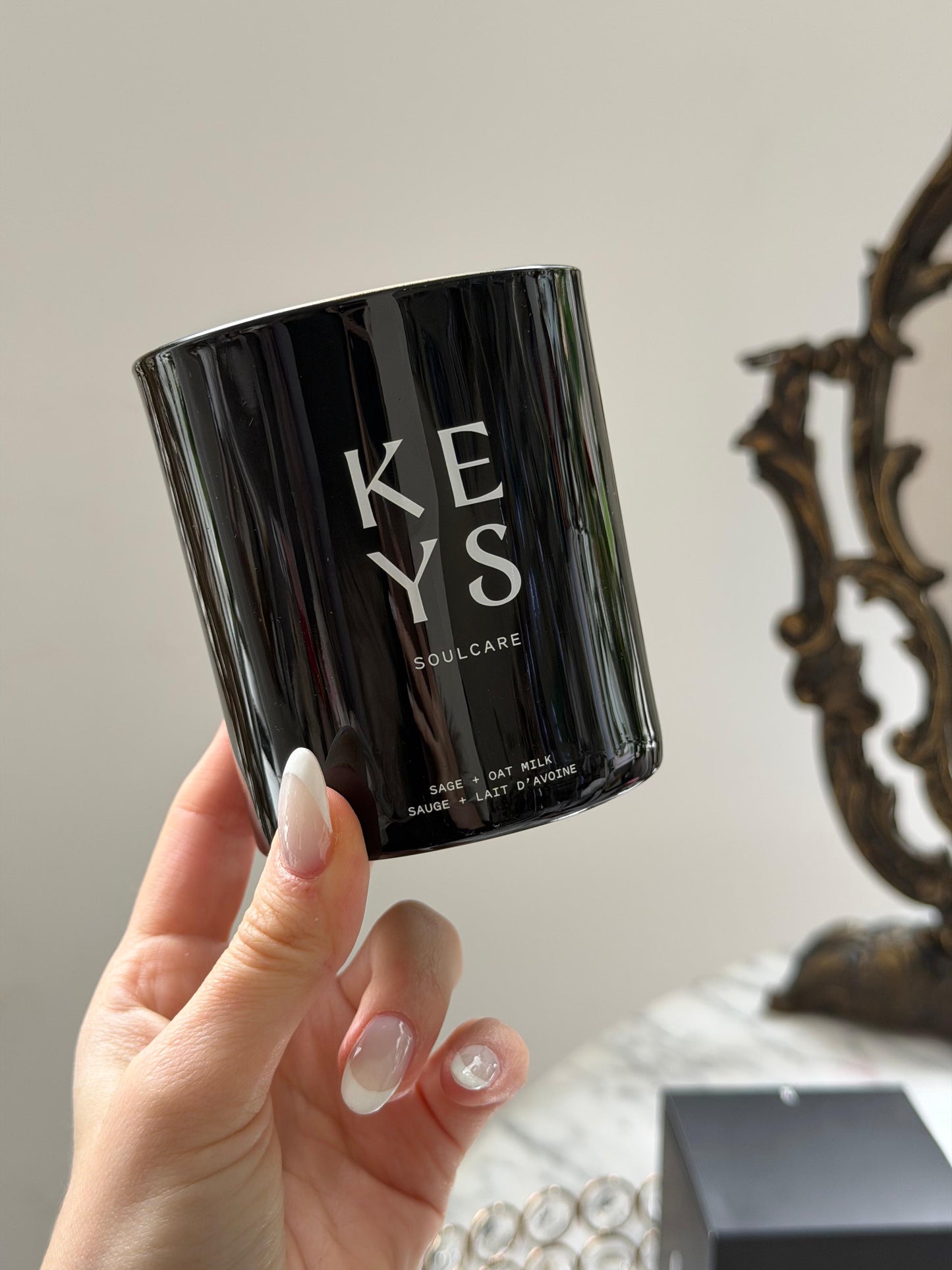 KEYS SOULCARE Sage + Oat Milk Scented Candle