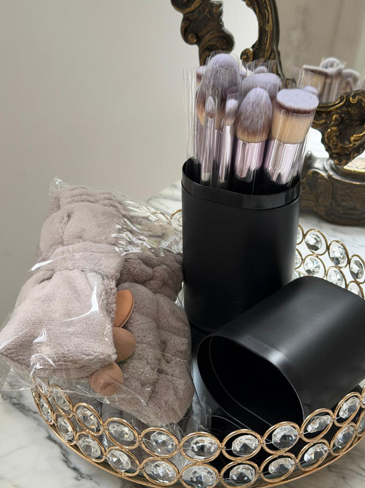SHEONLY Makeup Brush Set 18 Pcs Professional Makeup Brush Set for Foundation, Powder, Concealers, Eye Shadows, Blush