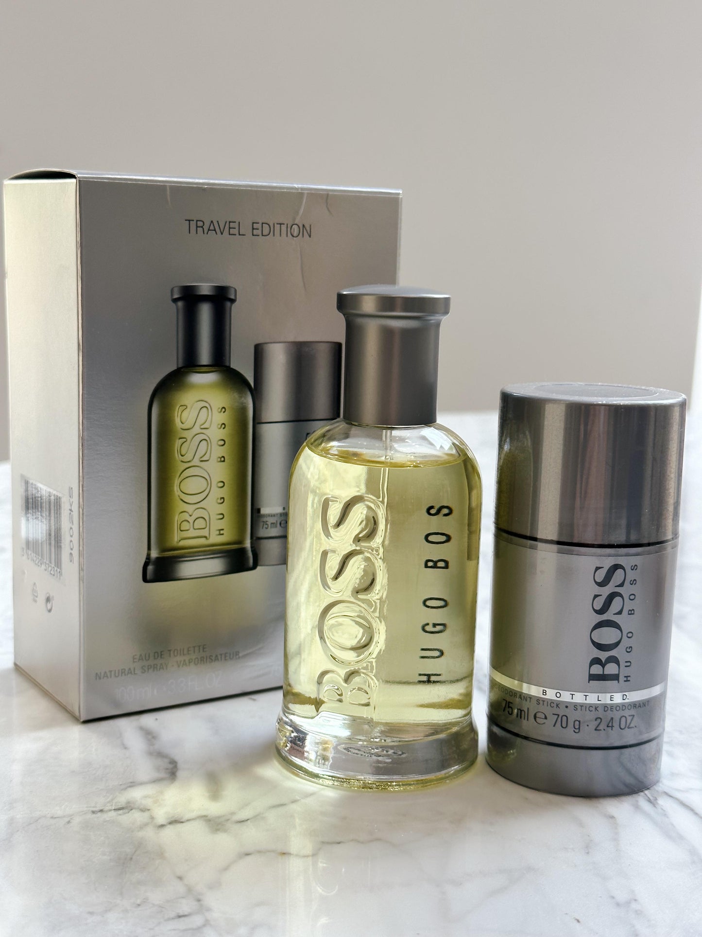 HUGO BOSS Bottled Travel Edition Set 100ml + 75ml Deo Stick