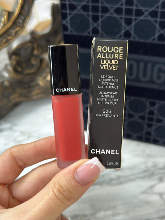 CHANEL Rouge Allure Liquid Velvet (206) - Ultrawear Intense Matte Liquid Lipstick
