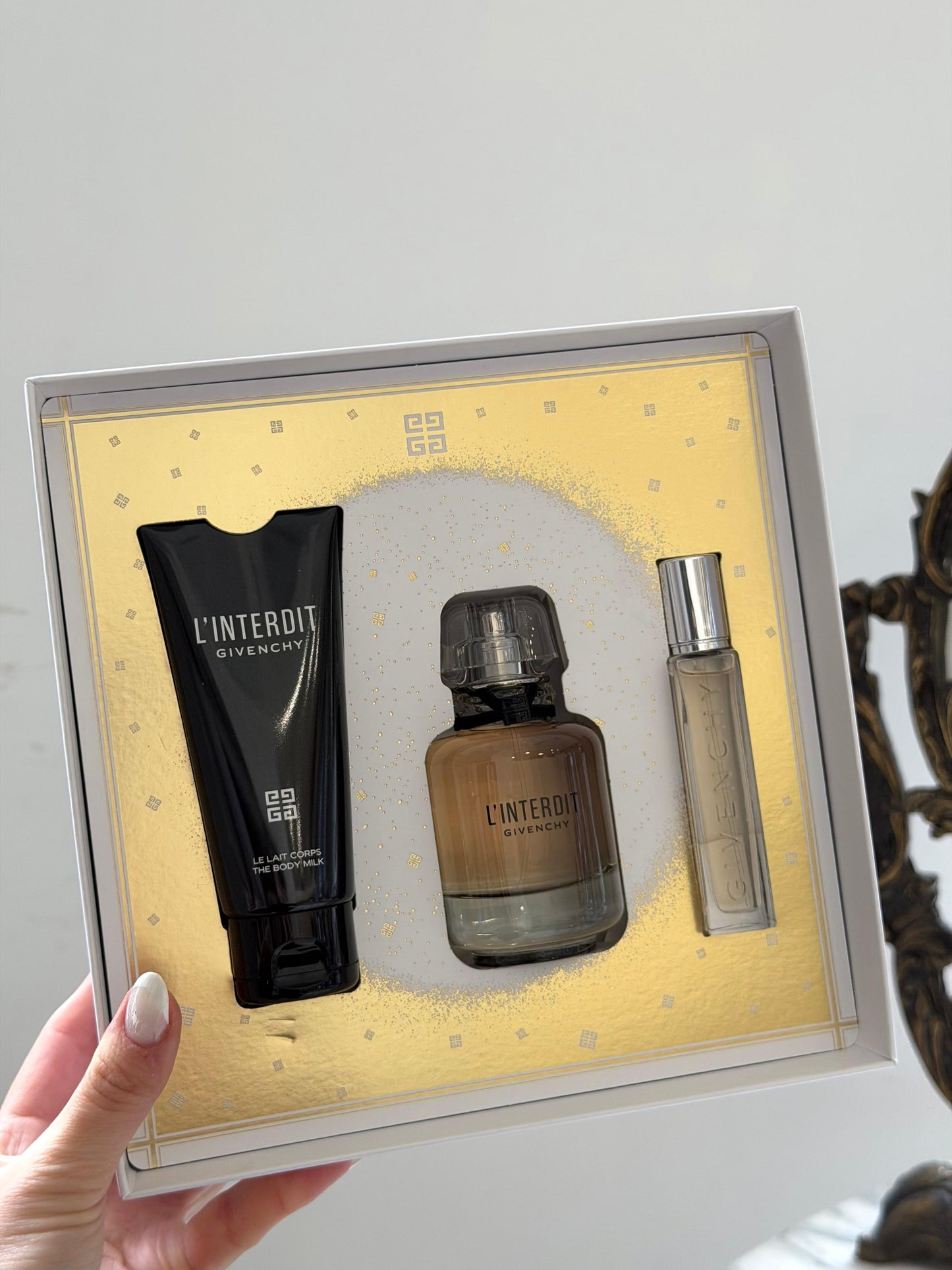 GIVENCHY L’Interdit Eau de Parfum 50ml Gift Set (Body Milk 75ml + Travel Spray 12.5ml)