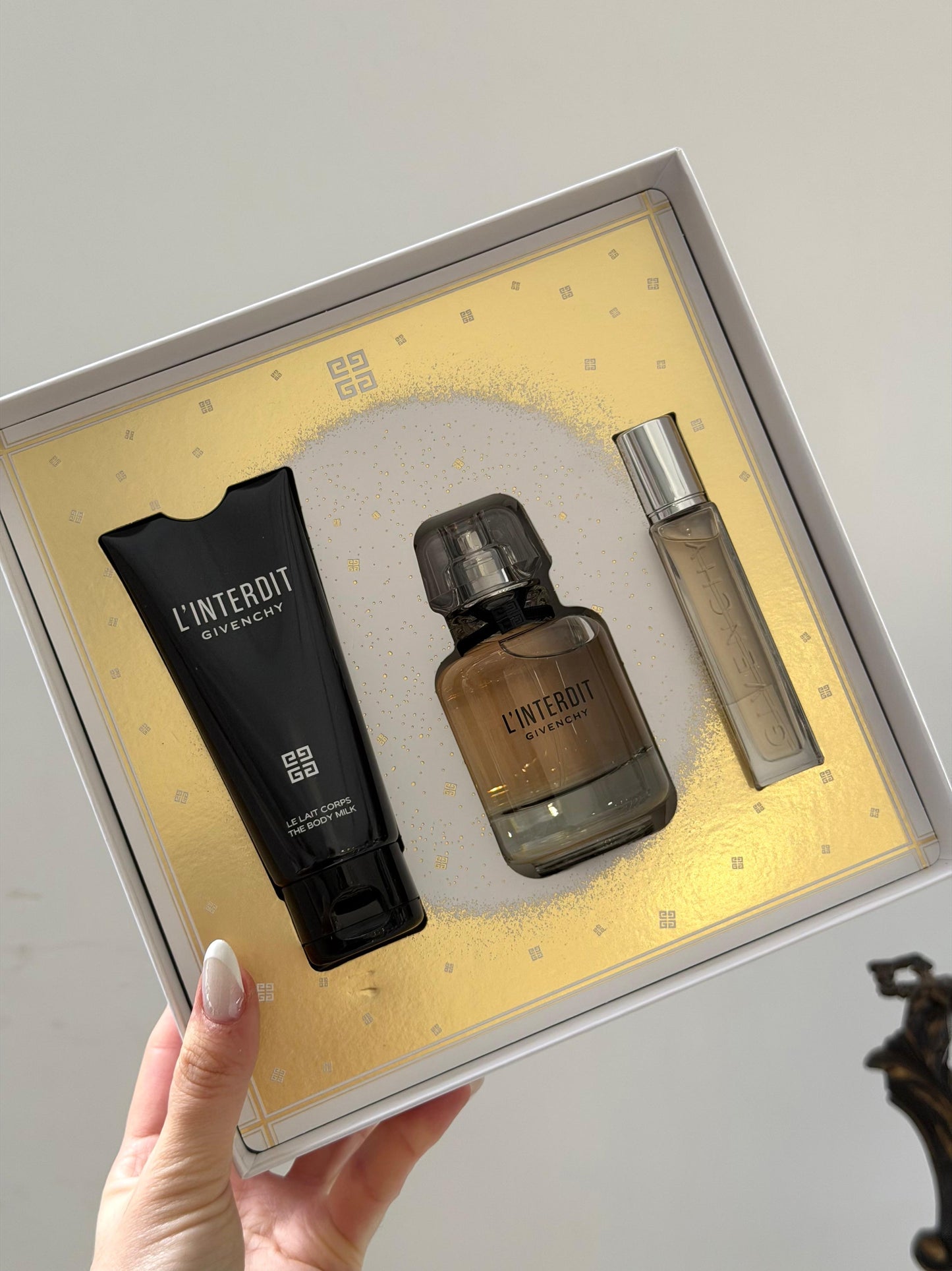 GIVENCHY L’Interdit Eau de Parfum 50ml Gift Set (Body Milk 75ml + Travel Spray 12.5ml)