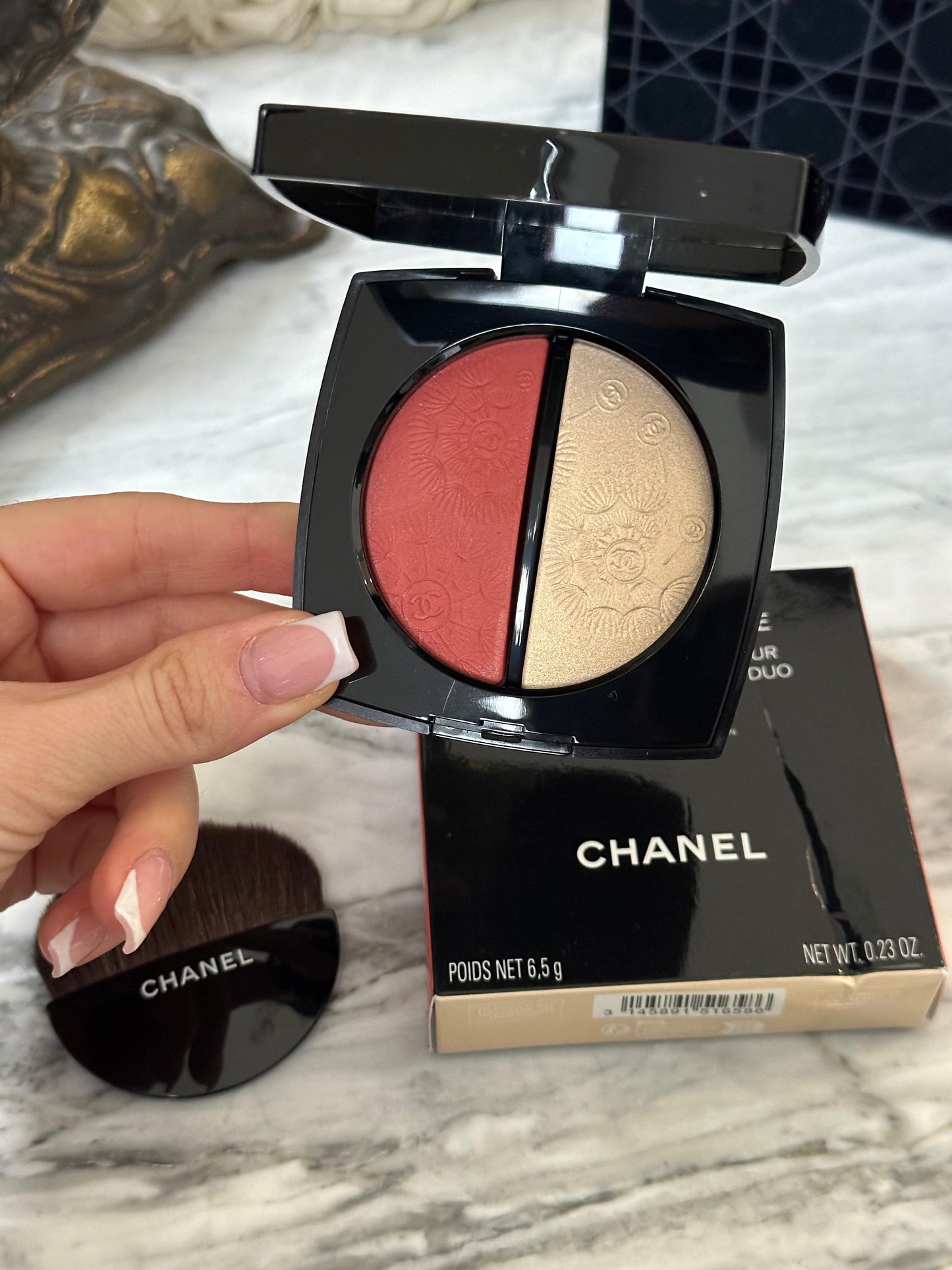CHANEL Jardin Imaginaire
Blush and Highlighter Duo