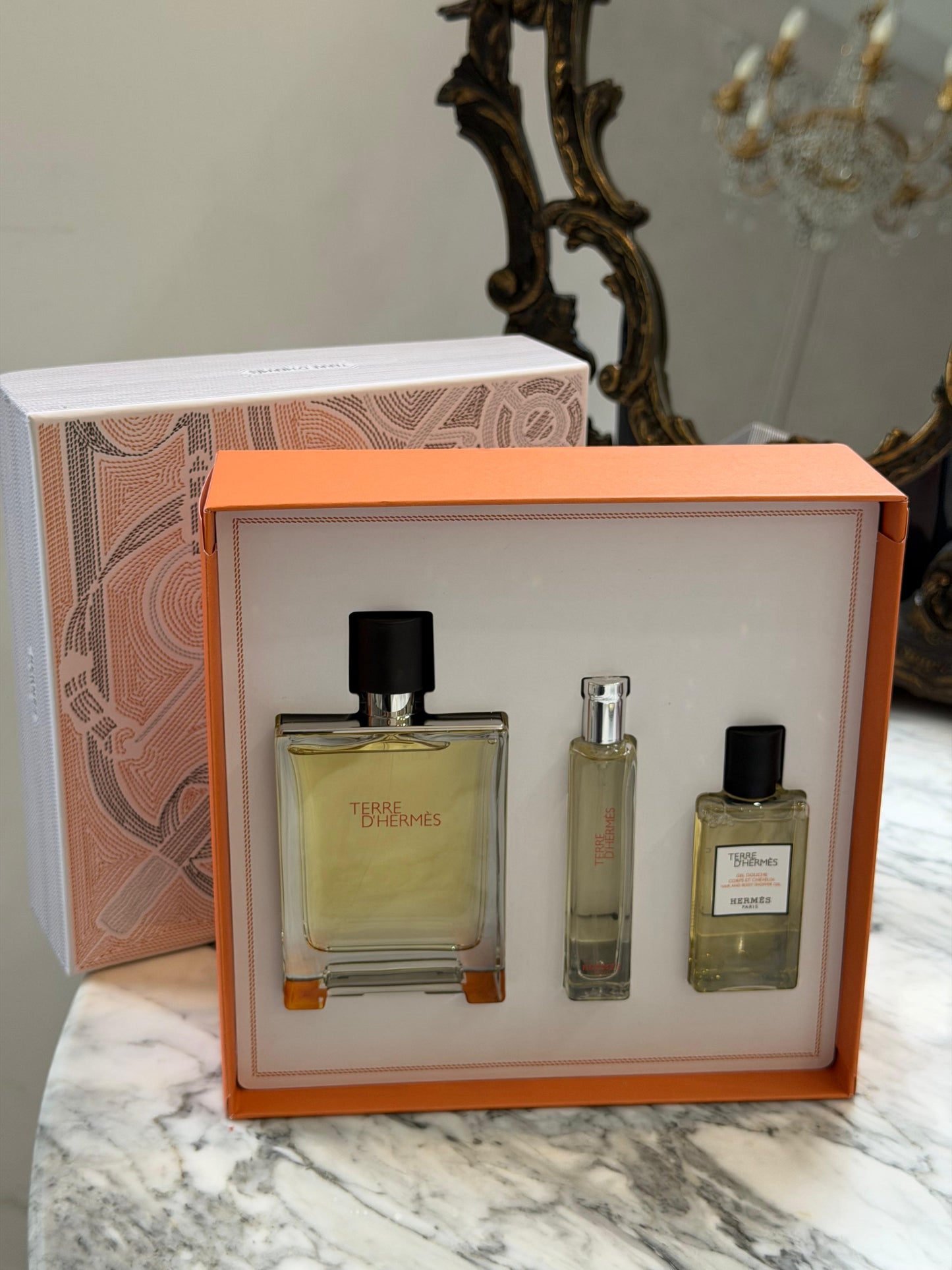 HERMES Terre D’Hermès Eau de Toilette Gift Set For Men