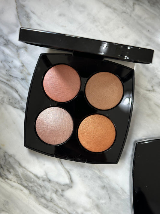 CHANEL Jeux De Lumières Eyeshadow and Highlighter Palette Limited Edition