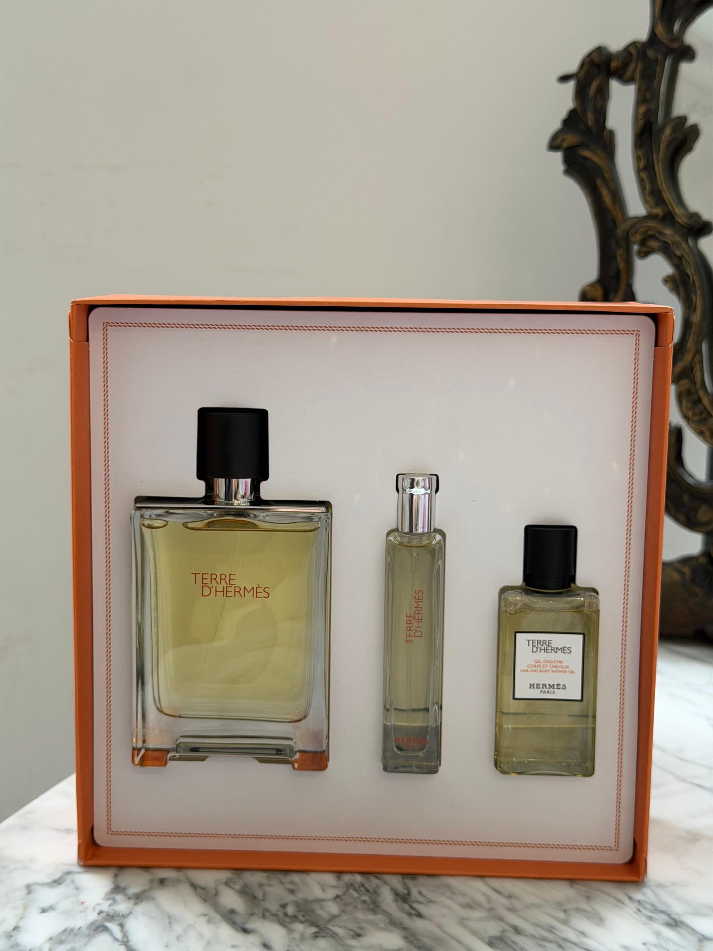 HERMES Terre D’Hermès Eau de Toilette Gift Set For Men