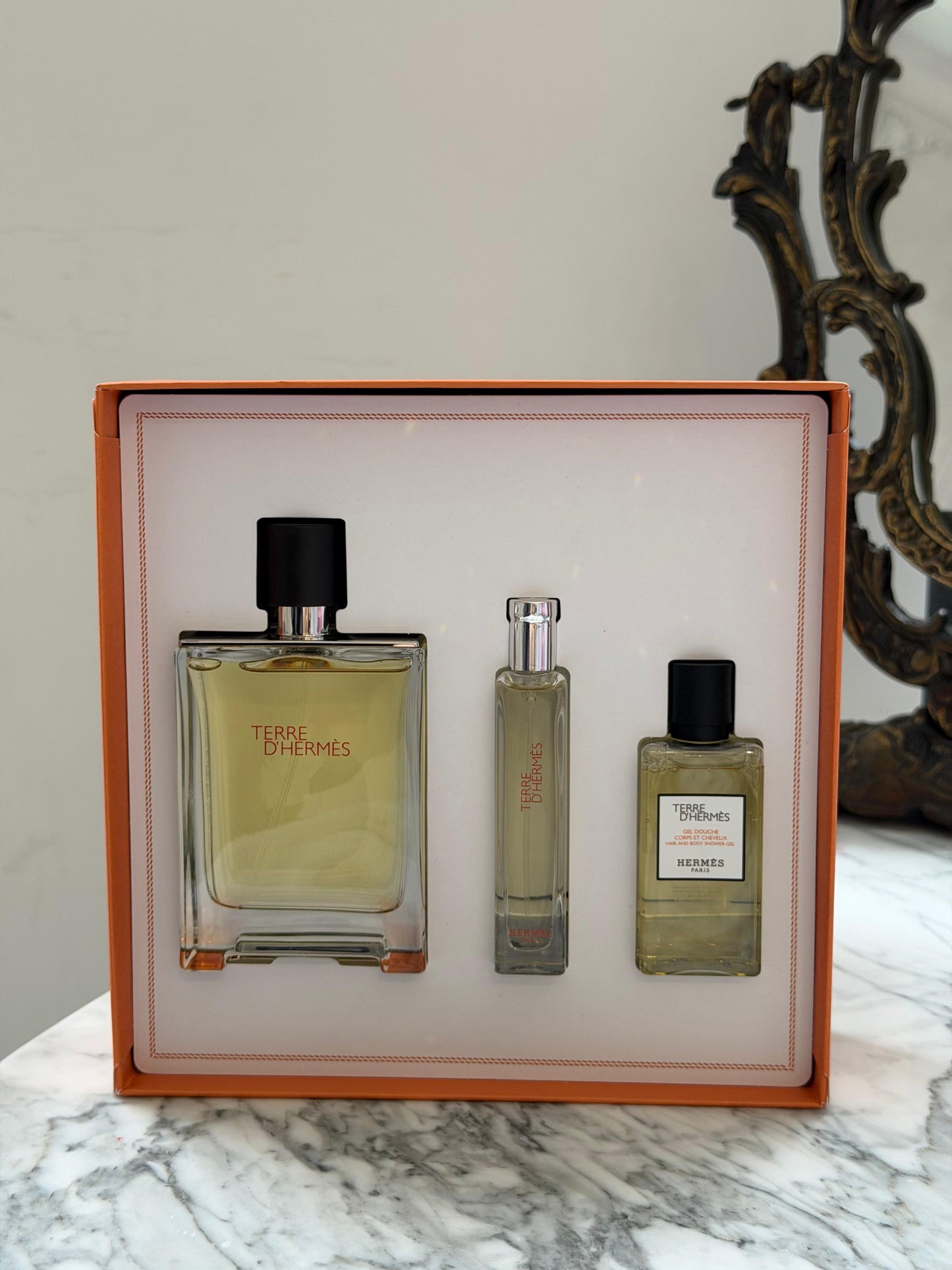 HERMES Terre D’Hermès Eau de Toilette Gift Set For Men