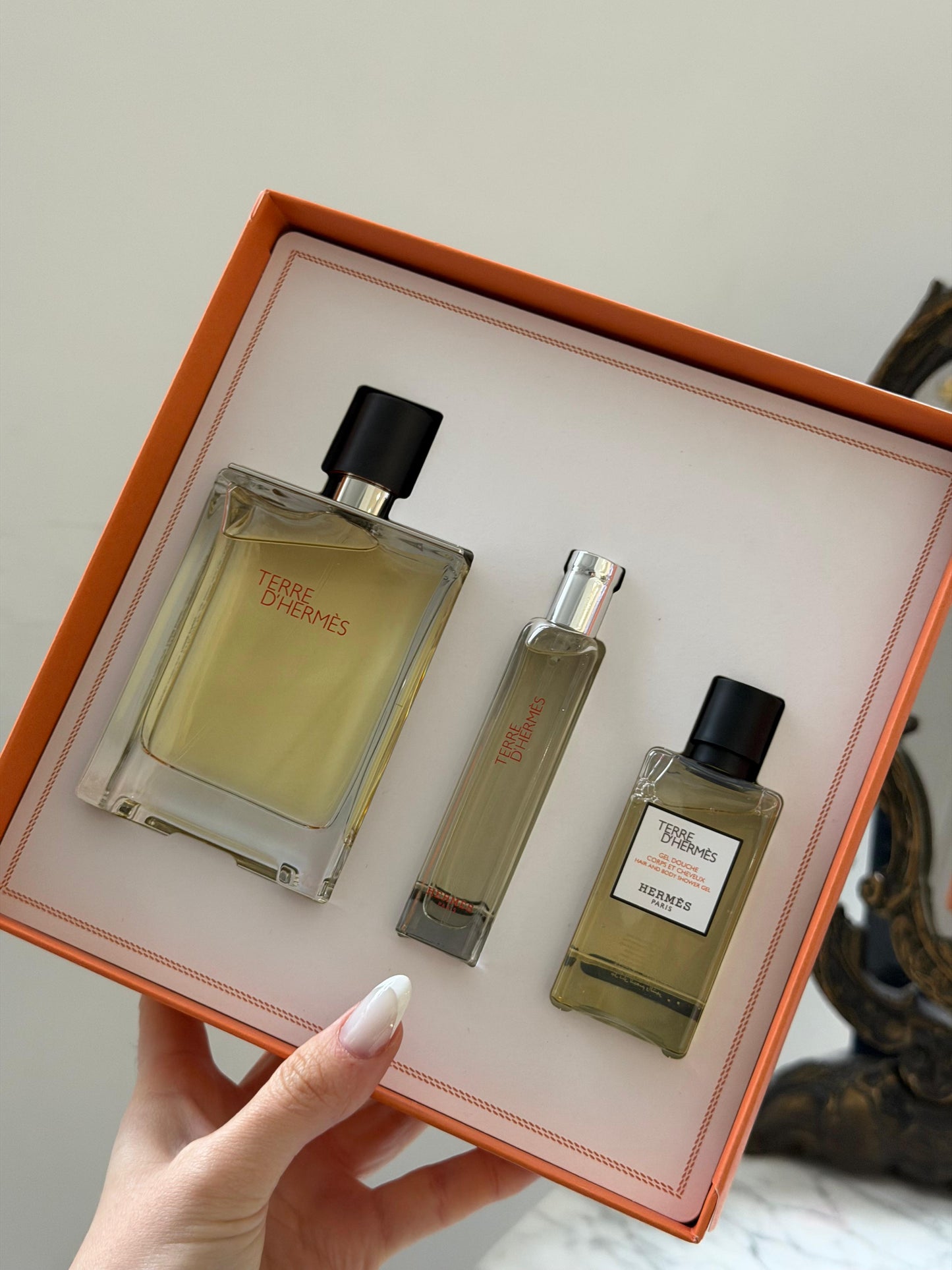 HERMES Terre D’Hermès Eau de Toilette Gift Set For Men