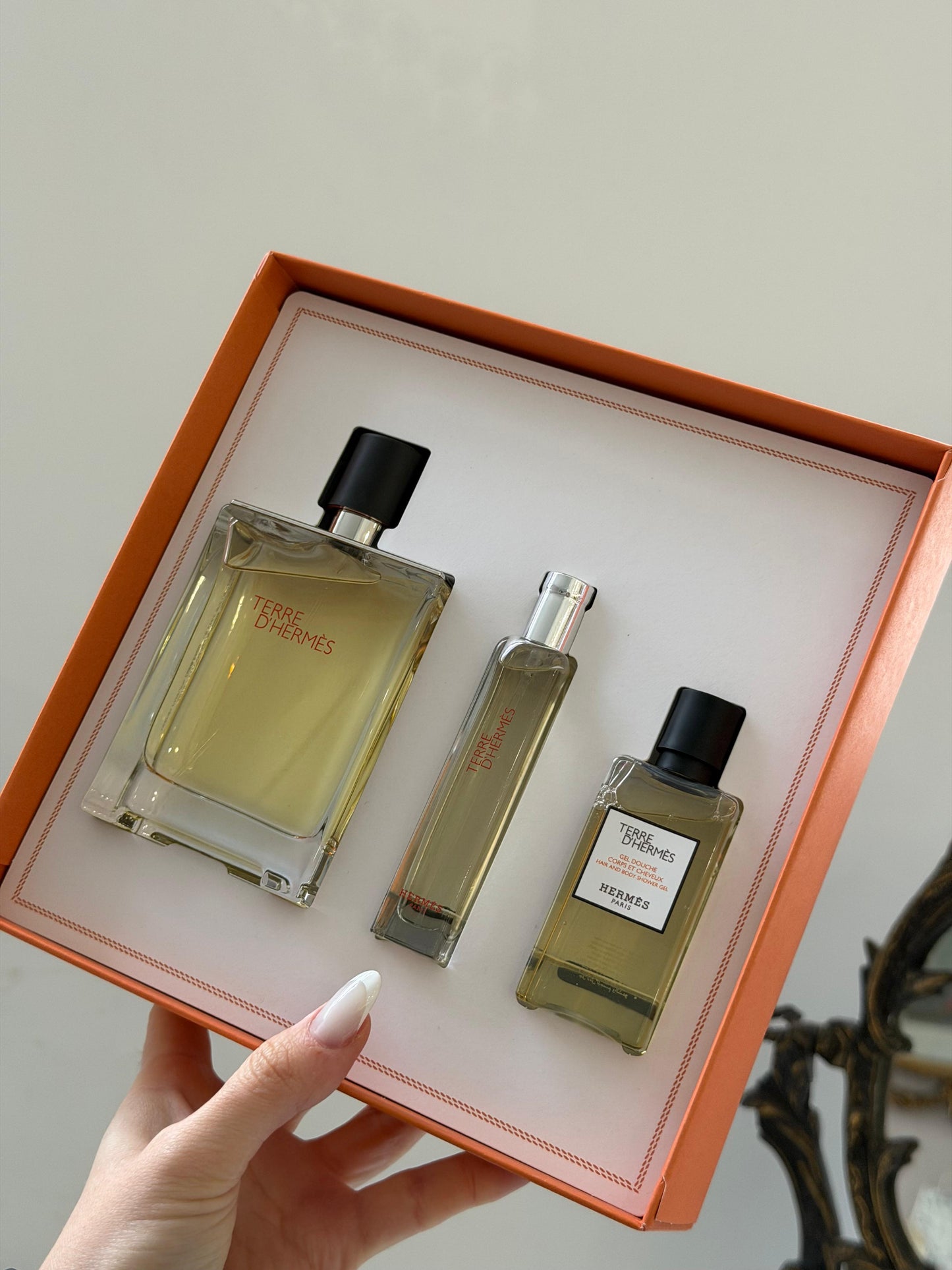 HERMES Terre D’Hermès Eau de Toilette Gift Set For Men