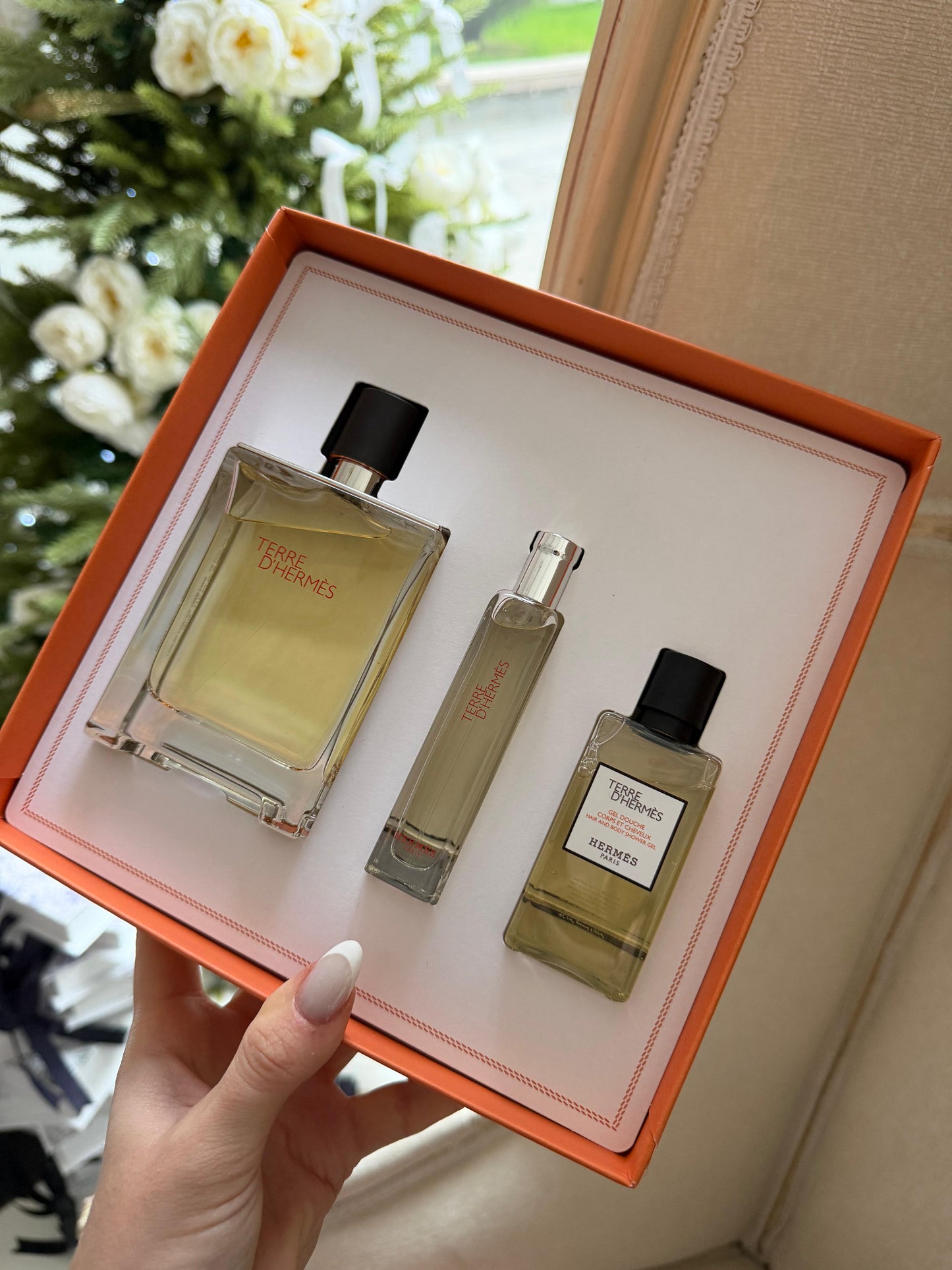 HERMES Terre D’Hermès Eau de Toilette Gift Set For Men