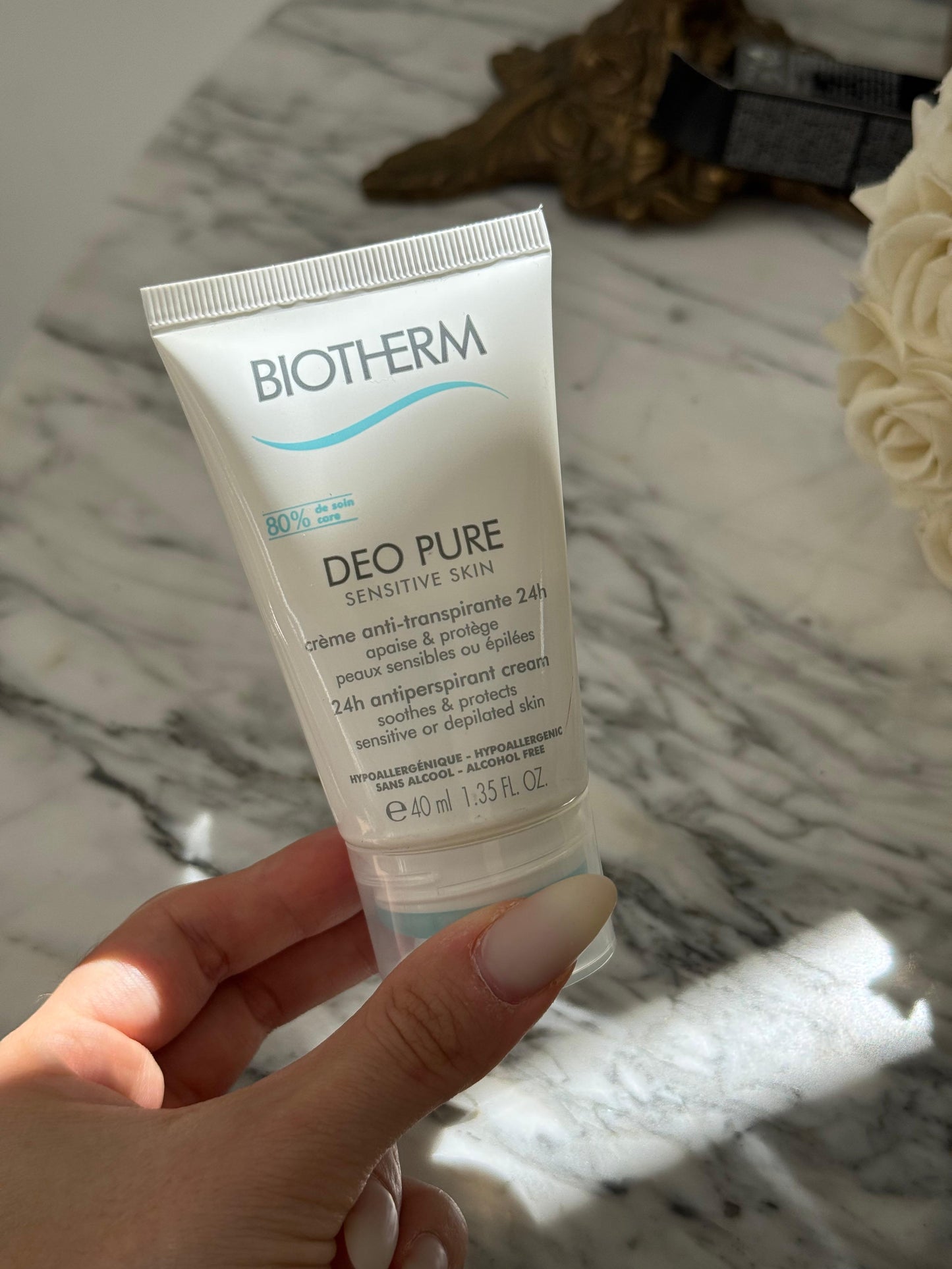 BIOTHERM Deo Pure Sensitive Skin 24H Antiperspirant Cream