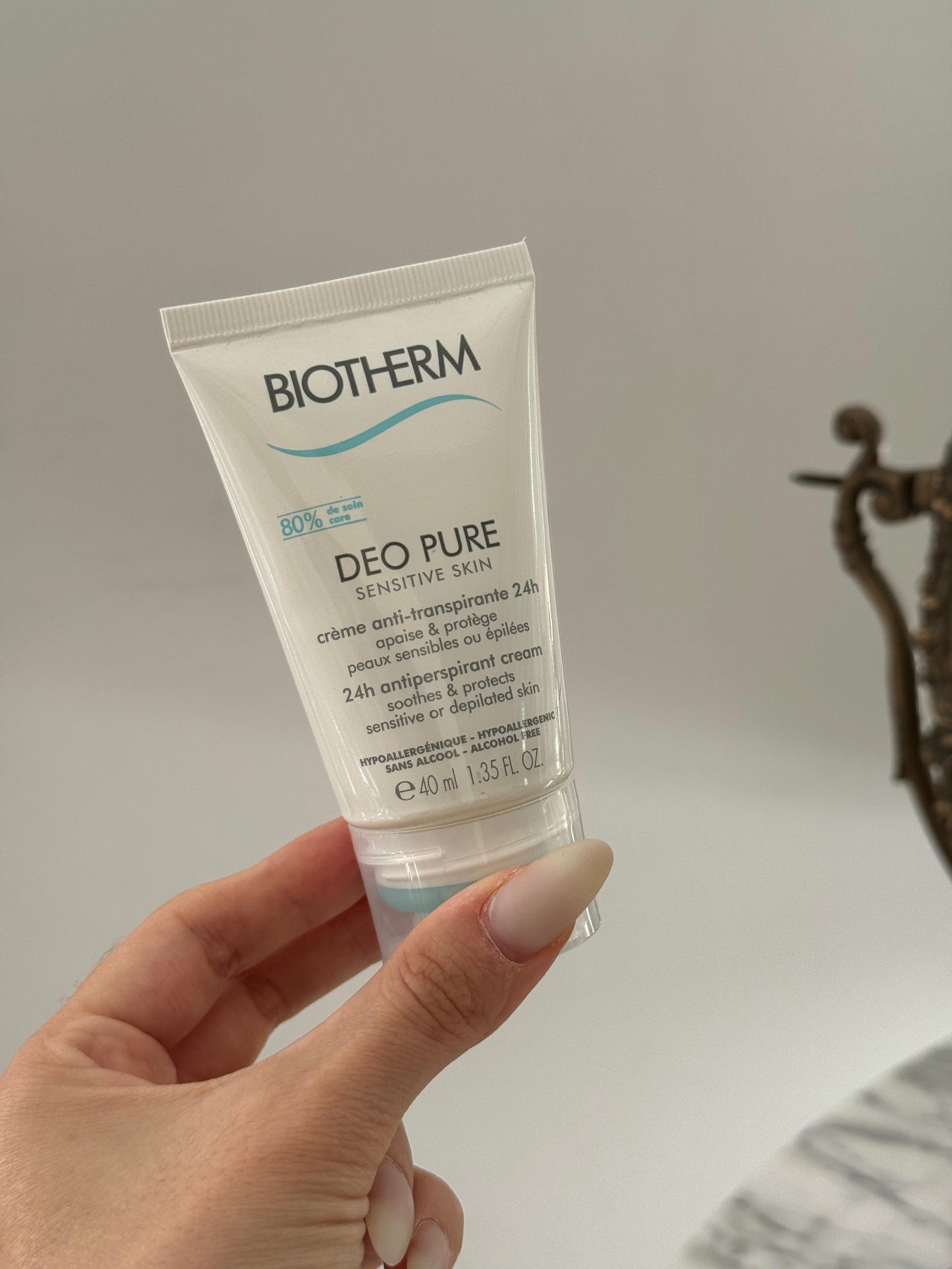 BIOTHERM Deo Pure Sensitive Skin 24H Antiperspirant Cream