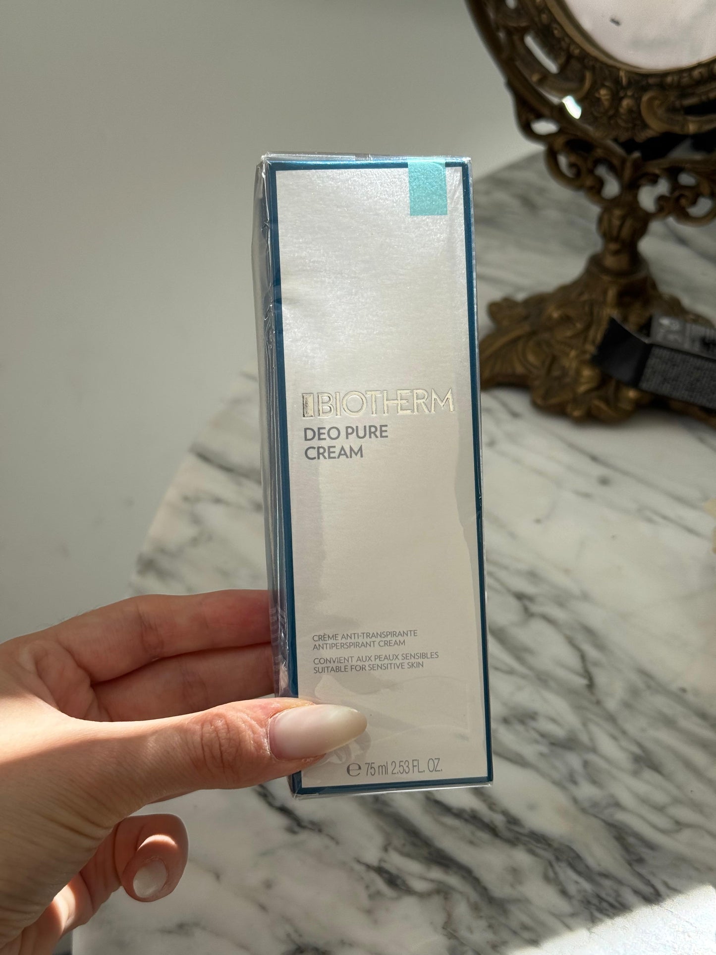 BIOTHERM Deo Pure Antiperspirant Cream - Sensitive Skin