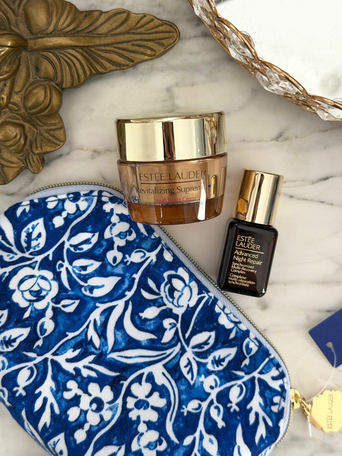 ESTEE LAUDER Revitalizing Supreme Youth Power Creme + Advanced Night Repair Serum Gift Set