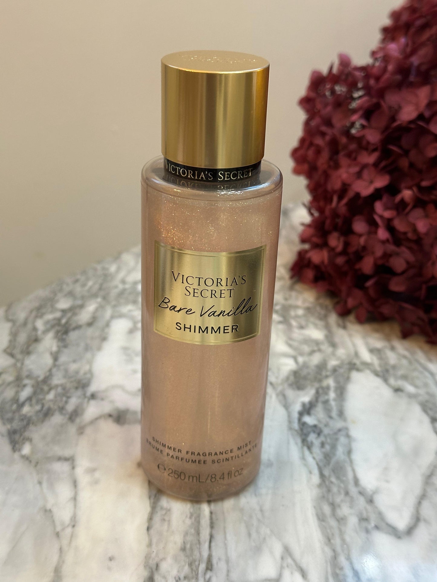 VICTORIA’S SECRET
Bare Vanilla Shimmer
Fragrance Mist