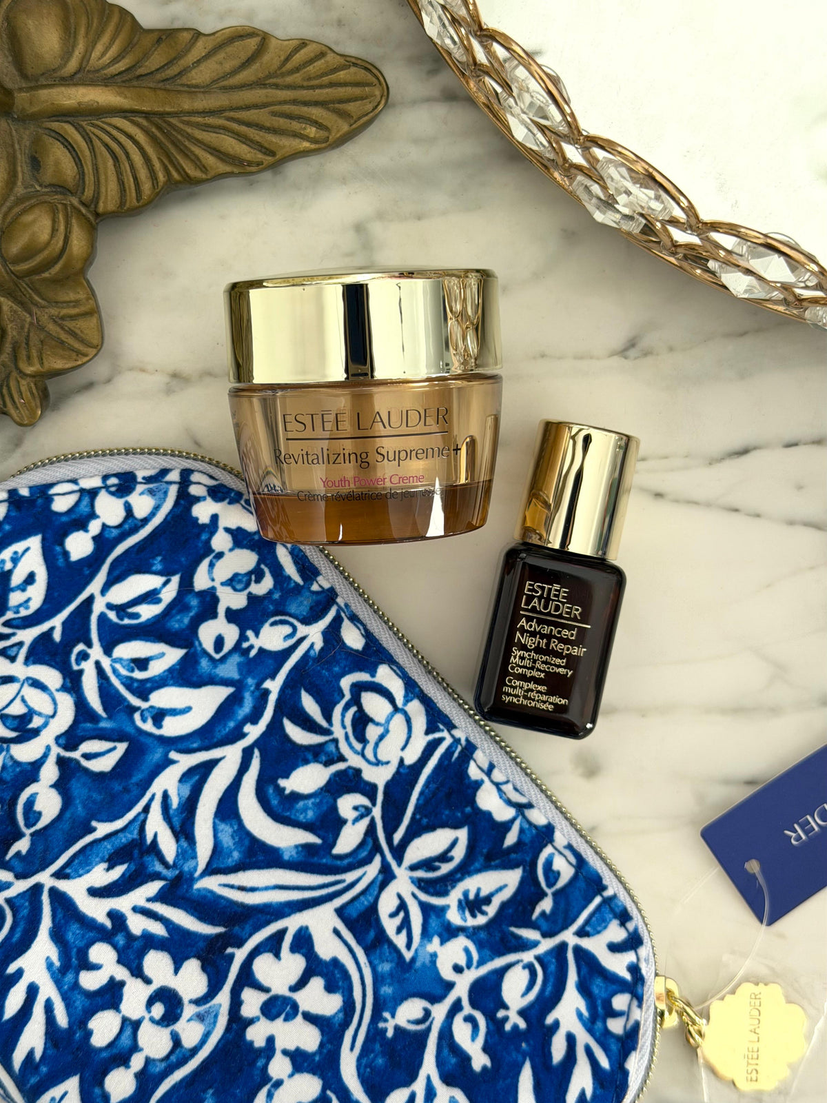 ESTEE LAUDER Revitalizing Supreme Youth Power Creme + Advanced Night Repair Serum Gift Set