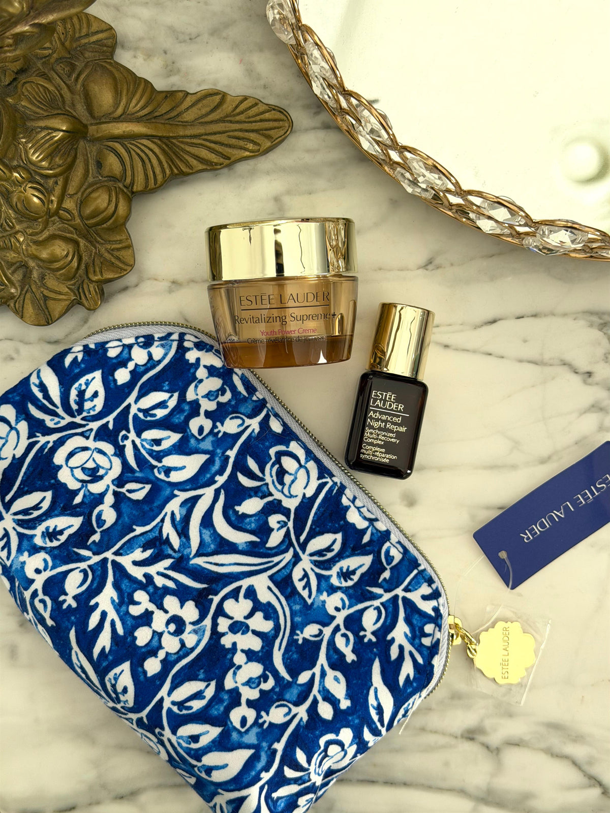 ESTEE LAUDER Revitalizing Supreme Youth Power Creme + Advanced Night Repair Serum Gift Set