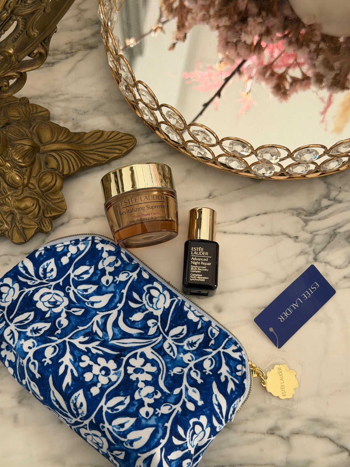 ESTEE LAUDER Revitalizing Supreme Youth Power Creme + Advanced Night Repair Serum Gift Set