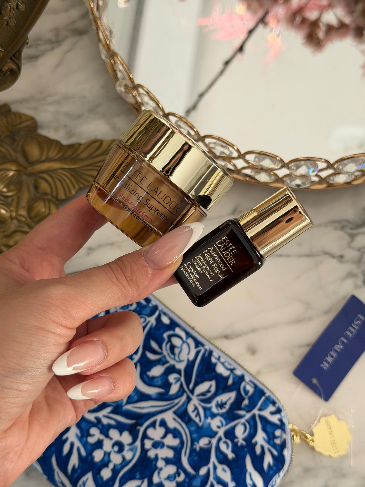 ESTEE LAUDER Revitalizing Supreme Youth Power Creme + Advanced Night Repair Serum Gift Set
