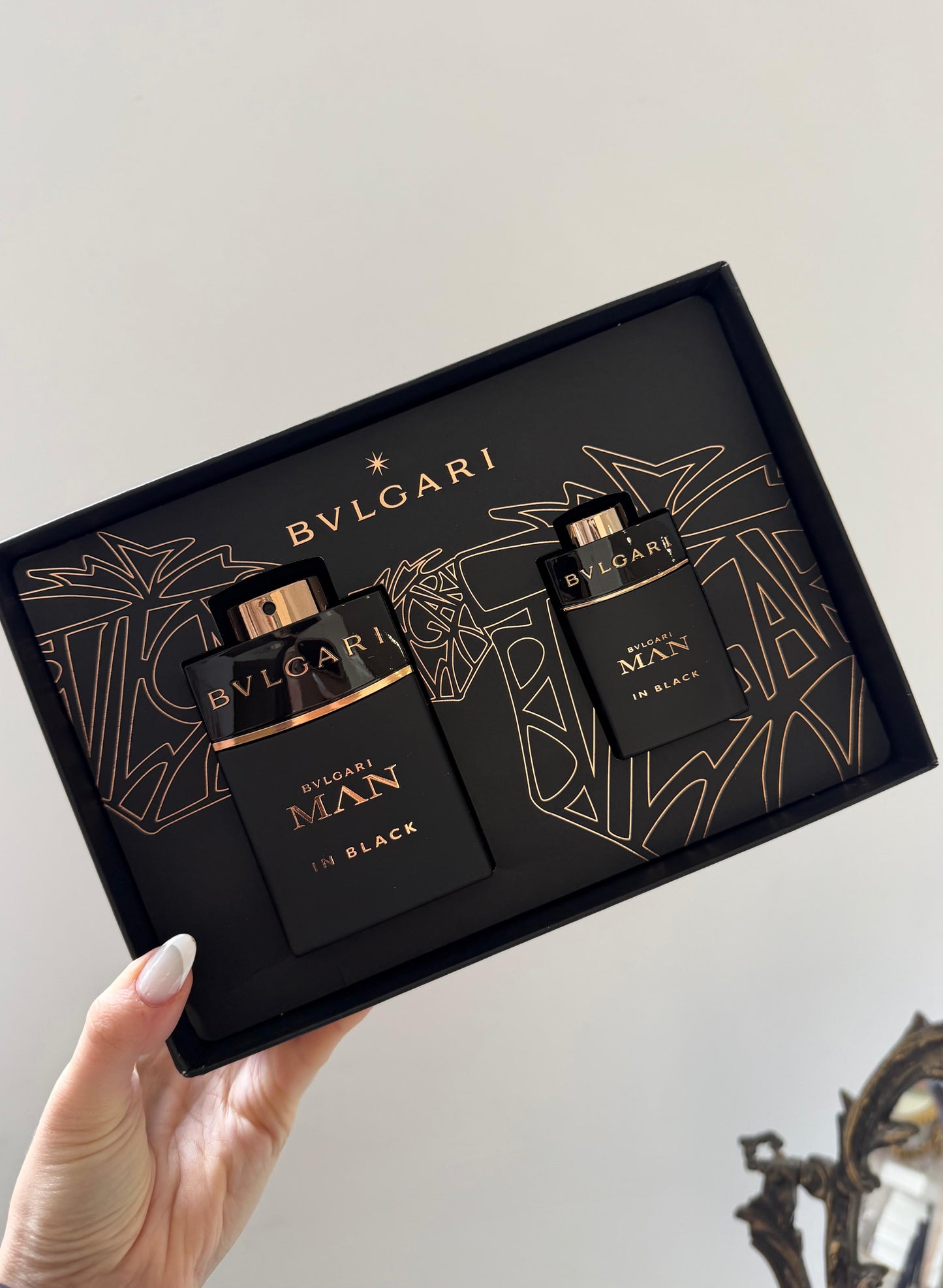 BVLGARI Man In Black Eau De Parfum Set