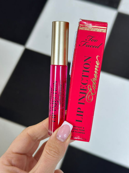 TOO FACED Lip Injection Extreme Lip Plumper - Hydrating Plumping Lip Gloss - Pink Punch