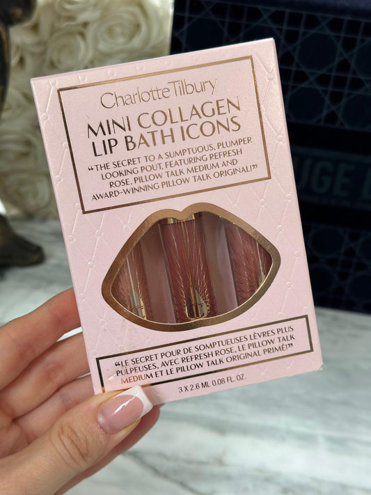 CHARLOTTE TILBURY Mini Collagen Lip Bath Icons
Limited Edition Lip Kit