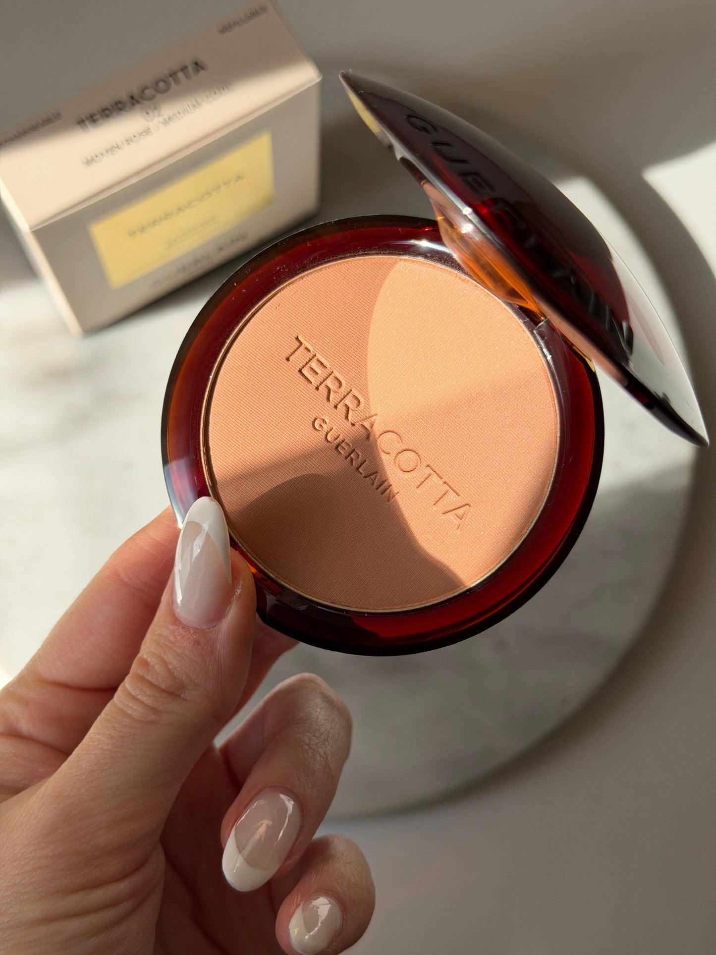GUERLAIN Terracotta The Bronzing Powder (02)
Golden Bronzed Glow