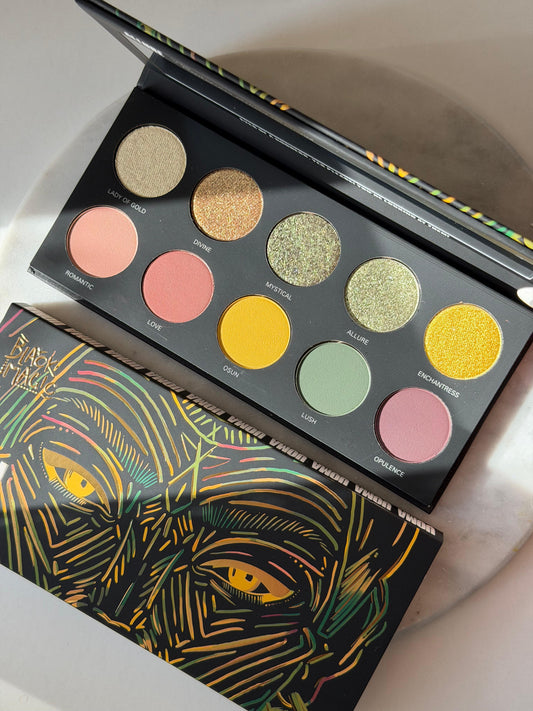 UOMA Black Magic Color Eyeshadow Palette - Allure