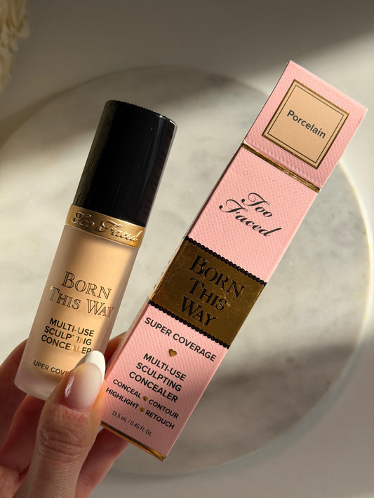 TOO FACED Born This Way Super Coverage Multi-Use Concealer - Porcelain
Flawless, Hydrating, Longwearing