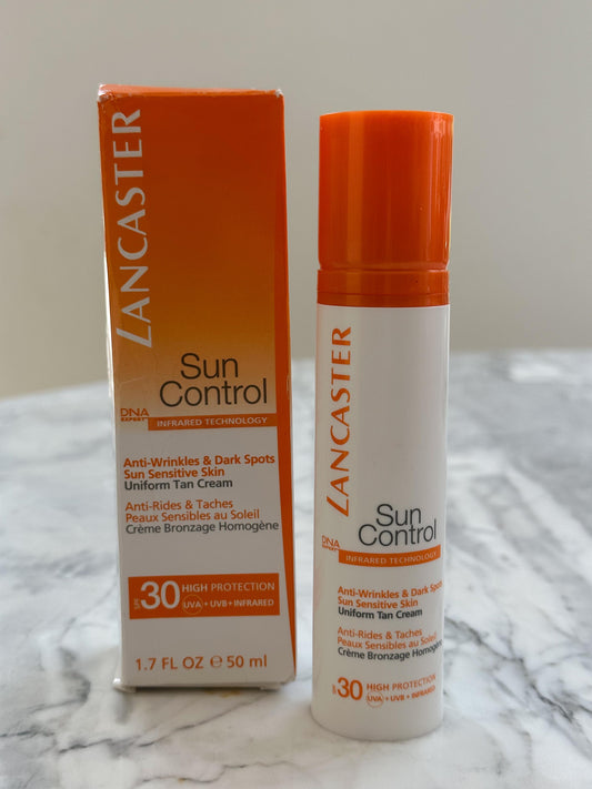 LANCASTER Sun Control Face Cream for Anti-Wrinkles and Dark Spots SPF30