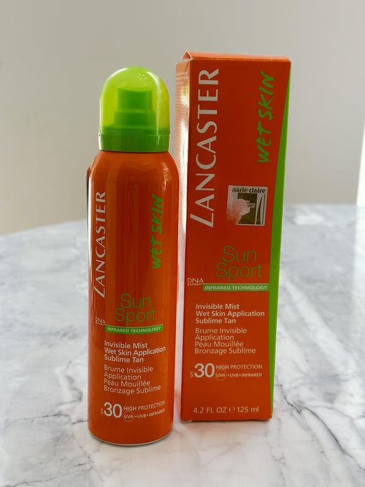 LANCASTER Sun Sport Cooling Invisible Mist Wet Skin Application SPF50