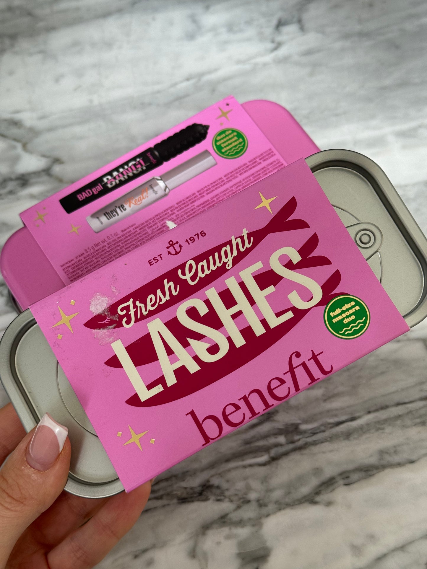 BENEFIT
Fresh Caught Lashes Gift Set - Full-Size Volumizing Mascara And Lengthening Mascara