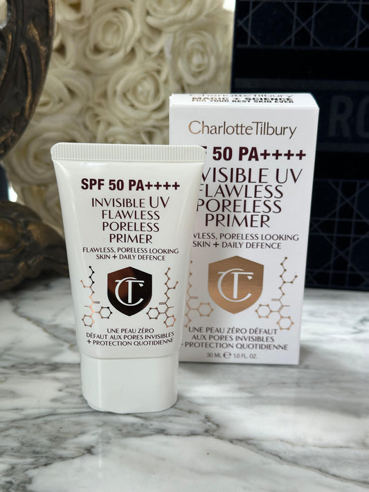 CHARLOTTE TILBURY Invisible UV Flawless Poreless Primer
SPF50