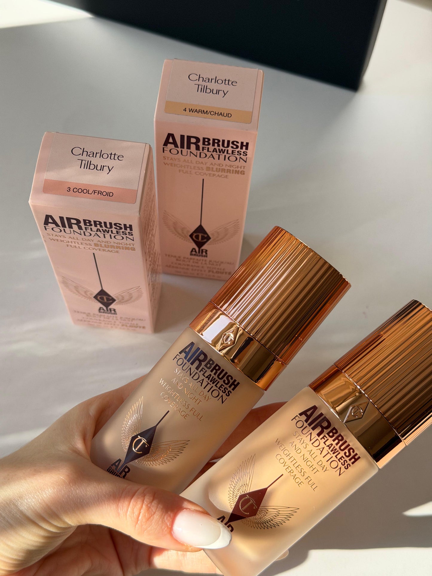 CHARLOTTE TILBURY Airbrush Flawless Foundation (4) - Stays All Day And Night, Full Coverage