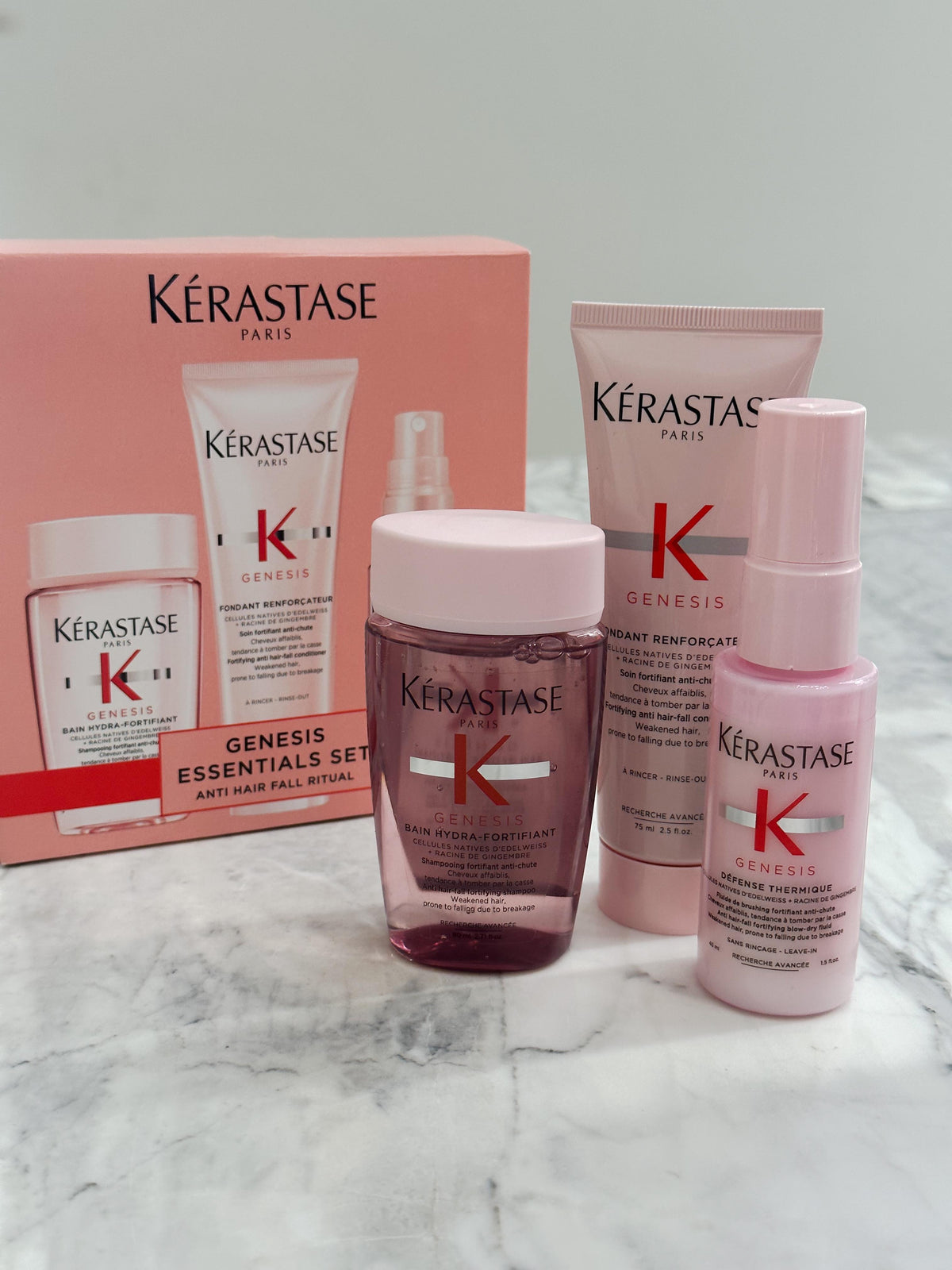 Genesis Essentials KÉRASTASE Genesis Essentials Set - Anti Hair Fall Ritual – Paris ...