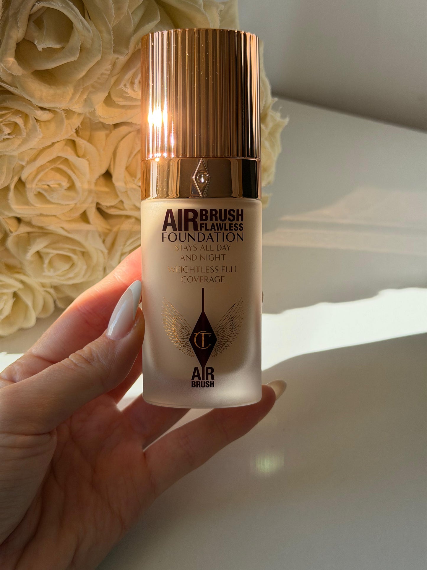 CHARLOTTE TILBURY Airbrush Flawless Foundation (6) - Stays All Day And Night, Full Coverage